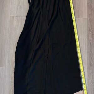 Black Beach Cover Wrap Skirt